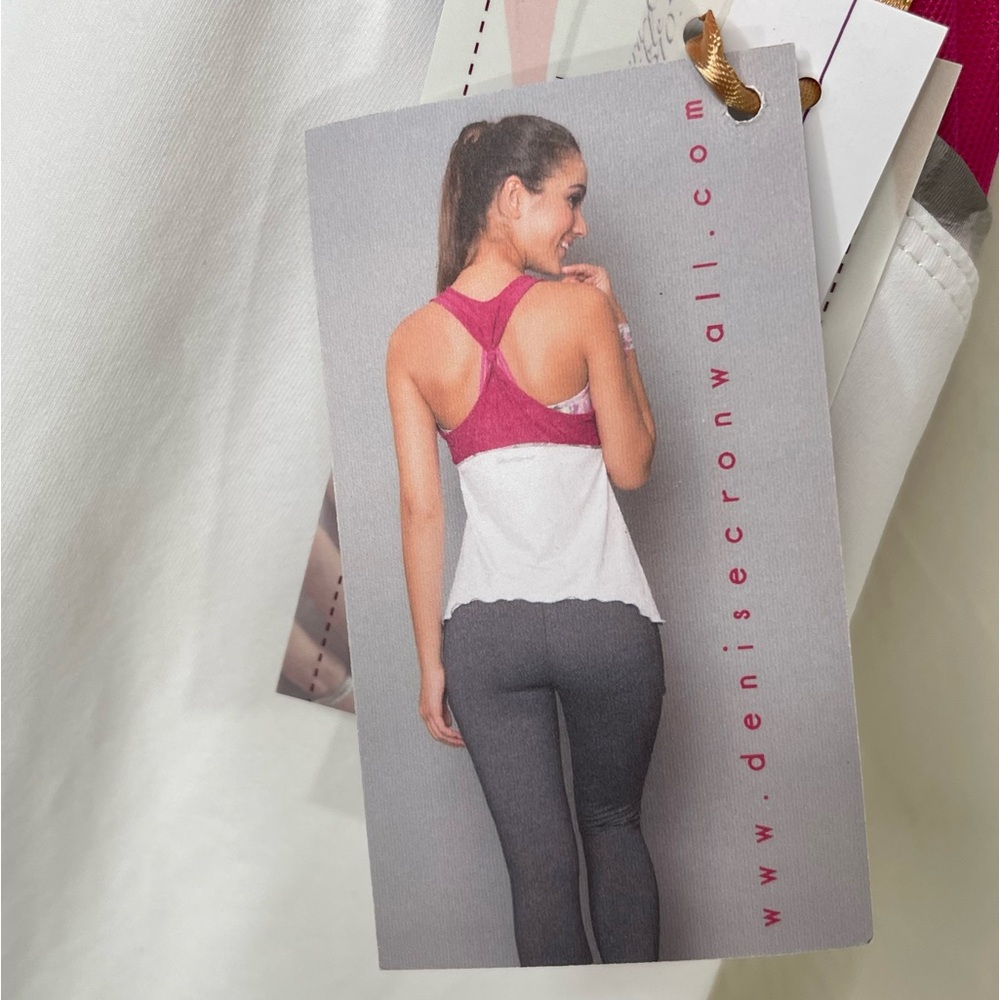 Denise Cronwall Activewear Wyn Layer Top Tennis Pickle Ball Athletic Fit Size L - Picture 4 of 12